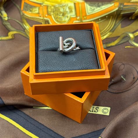 hermes bague croisette|hermes evelyne sizes and prices.